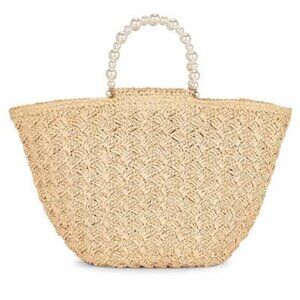 BTB LOS ANGELES Uma Pearl Light‎ Green Tote Bag NEW WITH TAG